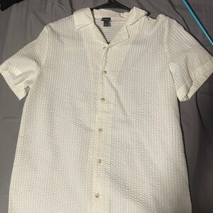 Kids Off-White Textured Casual Shirt